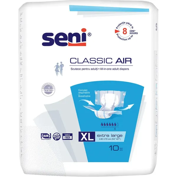 Підгузки для дорослих Seni Classic Air XL 10 шт.