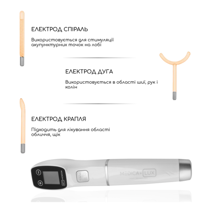 Аппарат Дарсонваль Medica+ Lux Darsoline 8.0