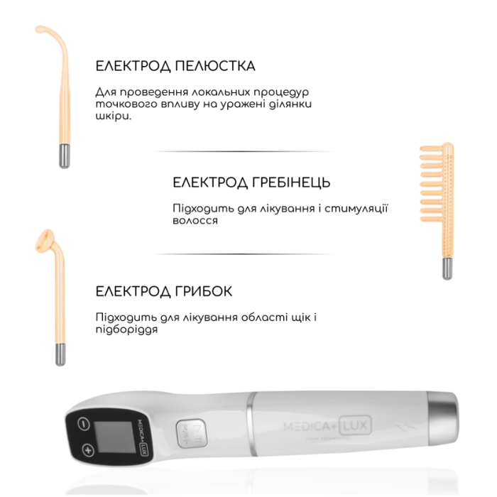 Аппарат Дарсонваль Medica+ Lux Darsoline 8.0