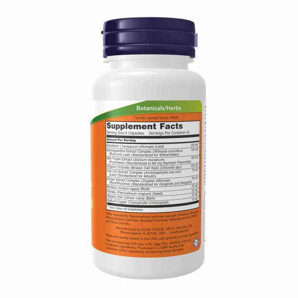 Детокс-комплекс NOW Detox & Cleanse для печени и почек – 90 caps