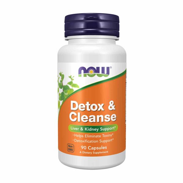 Детокс-комплекс NOW Detox & Cleanse для печінки та нирок - 90 caps Детокс-комплекс NOW Detox & Cleanse для печінки та нирок - 90 caps