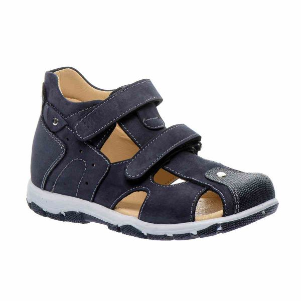 Детские босоножки для мальчиков, синие, Theo Leo 