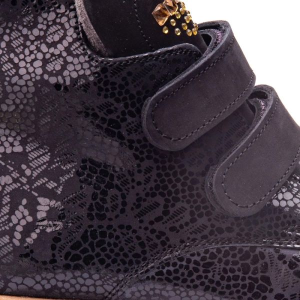 Черевики для дівчаток шкіряні (арт.LEO-1164) Theo Leo (Туреччина)