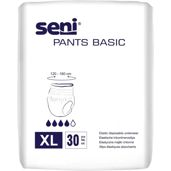 Труси для дорослих Seni Pants Basic extra large поглинальні 30 шт. (SE-096-XL30-BP1)