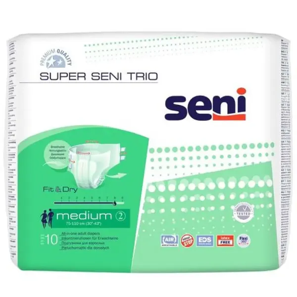 Підгузки для дорослих Seni Super Trio M 10 шт.