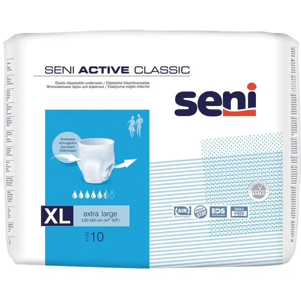 Труси поглинальні для дорослих Seni Active Classic extra large 10 шт.