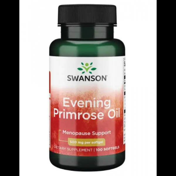 Олія примули вечірньо Evening Primrose Oil 500mg Swanson - 100 softgels Олія примули вечірньо Evening Primrose Oil 500mg Swanson - 100 softgels