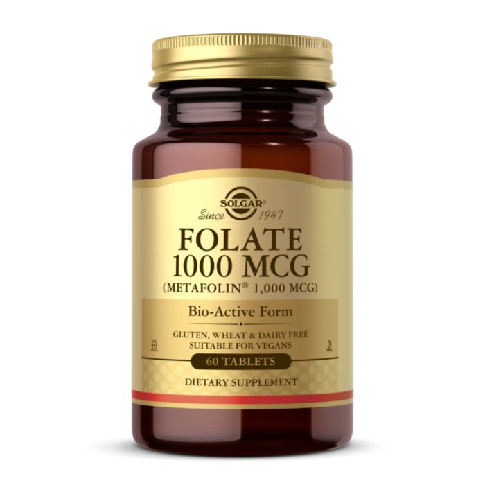 Folate 1000mcg (Metafolin® 1,000 mcg) - 60 tabs Folate 1000mcg (Metafolin® 1,000 mcg) - 60 tabs