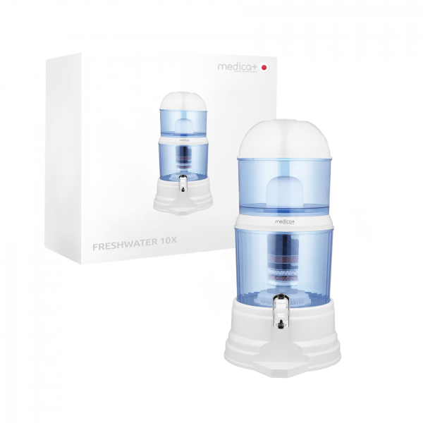 Фільтр для води 16л Medica+ FreshWater 10X (White)