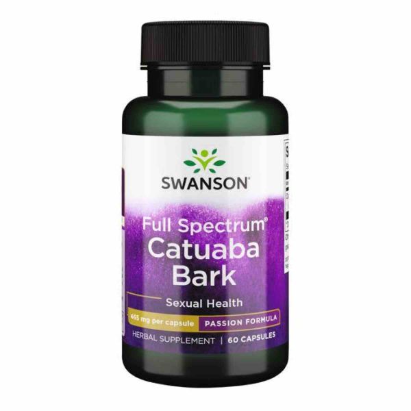 Кора катуаби Swanson 465 мг – натуральний стимулятор сексуального здоров’я - 60 caps