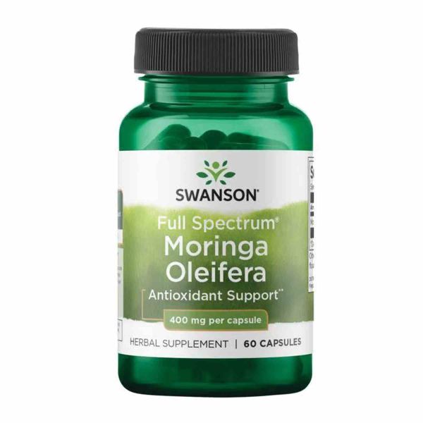Моринга Swanson Full Spectrum Moringa Oleifera 400mg - 60 caps