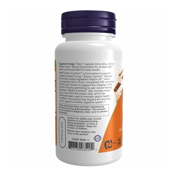 Gastro Comfort With Pepzin Gi - 60 vcaps