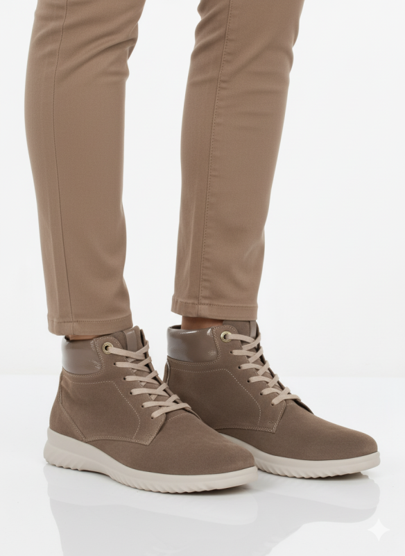 Ортопедичні жіночі черевики Heike, т.бежевий (арт.0-20 4572 9400) Ganter (Австрія)