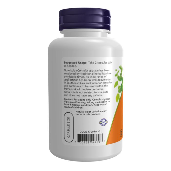 Gotu Kola 450mg - 100 vcaps (Пошкоджена банка)