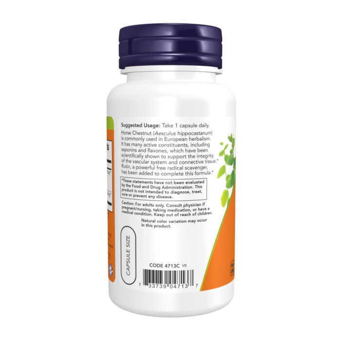 Horse Chestnut 300 мг NOW — Підтримка кровообігу та судинної системи - 90 vcaps