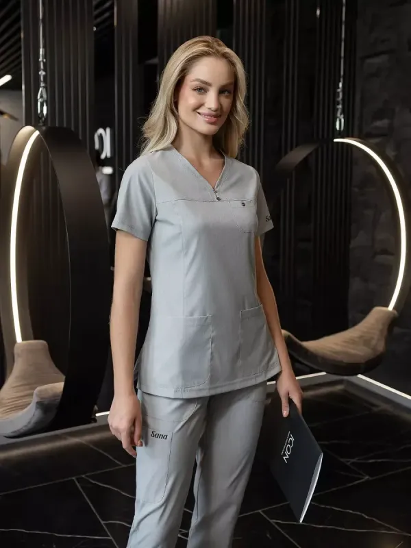 Тоні  Медичний Костюм колір туман