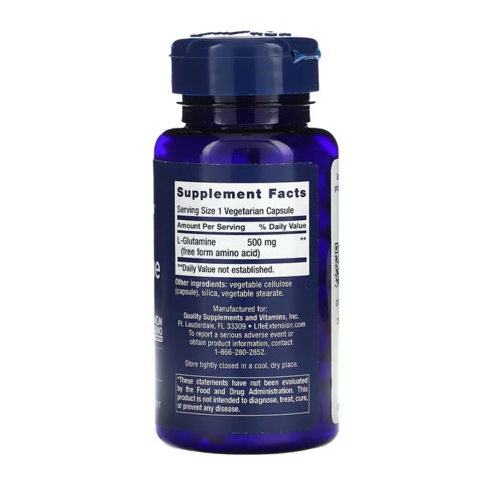 L-Glutamine 500 mg - 100 vcaps