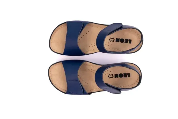 Жіночі сандалії Leon Блакитний 963-Синій-Orlando-41 ортопедія