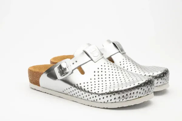 Жіноче Сабо Leon Сріблястий 4250-light-gray ортопедія