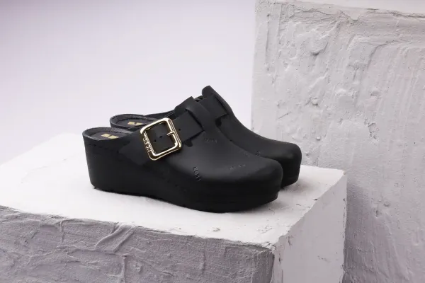 Жіноче Сабо Leon Чорний 1024-баккар-41 ортопедія