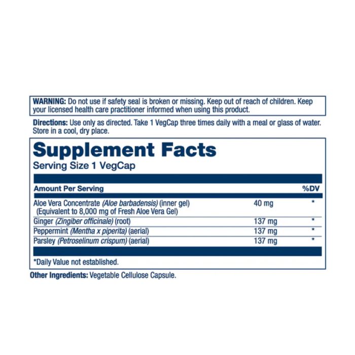 Super Aloe Vera Gel 8000mg - 100 vcaps