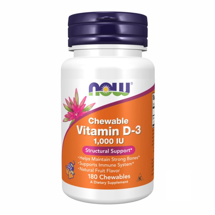 VIT D-3 1000 IU Fruity Chew - 180 loz