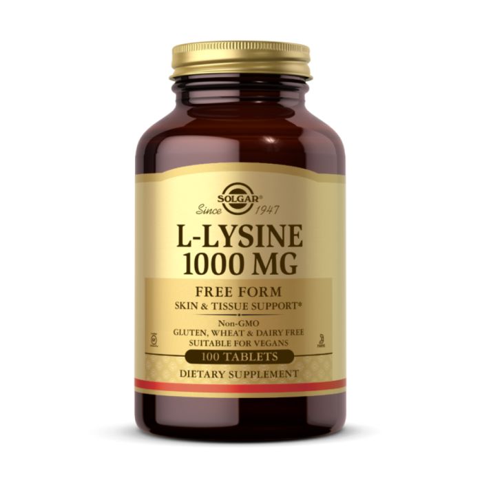L-Lysine 1000mg - 100 tabs