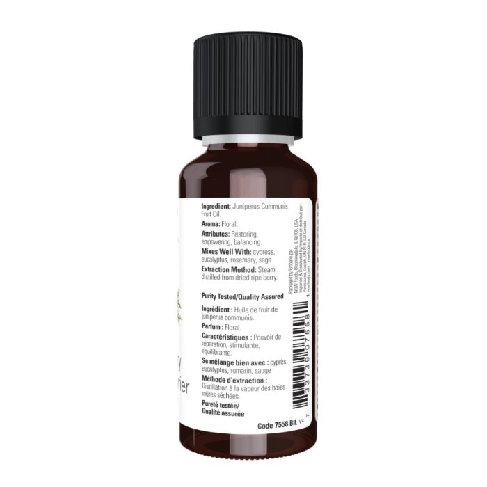 Juniper Berry Oil NOW 30 мл — 100% чиста ефірна олія ялівцю для ароматерапії