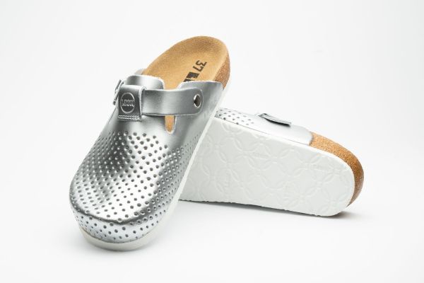Жіноче Сабо Leon Сріблястий 4250-light-gray ортопедія