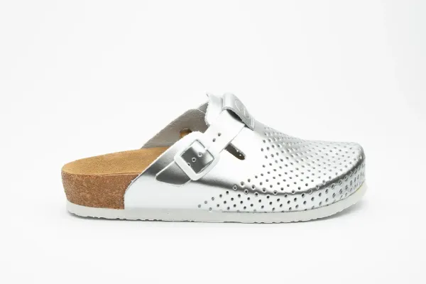 Жіноче Сабо Leon Сріблястий 4250-light-gray ортопедія