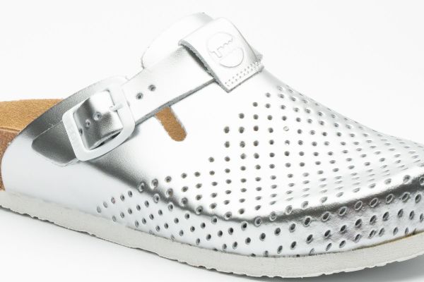 Жіноче Сабо Leon Сріблястий 4250-light-gray ортопедія