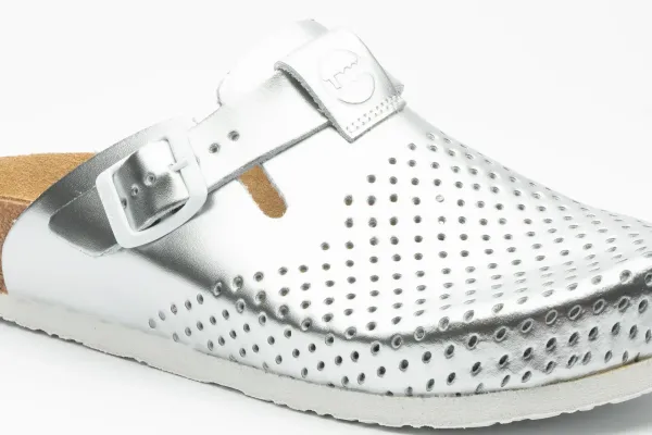 Жіноче Сабо Leon Сріблястий 4250-light-gray ортопедія