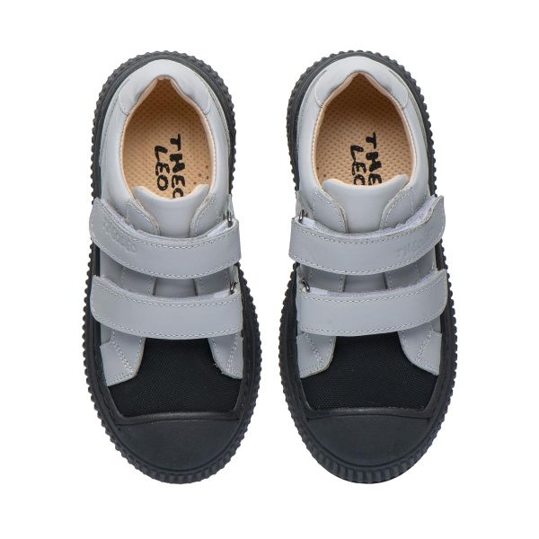Кеди дитячі профілактичні, св.сірий (арт. LEO-G156), Theo Leo (Туреччина)