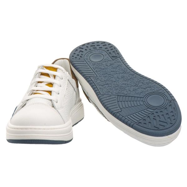 Кеди профілактичні, білий/кольоровий декор (арт. LEO-3382 WH), Theo Leo (Туреччина)