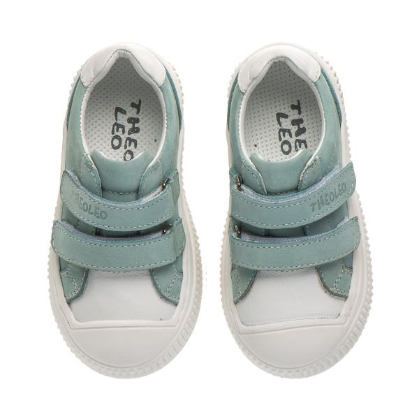 Кеди профілактичні дитячі, блакитний/білий (арт. LEO-3449 TUR), Theo Leo (Туреччина)