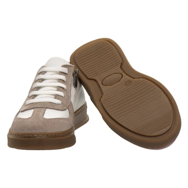 Кеди профілактичні для дівчинки, білий/бежевий (арт. LEO-3369/K WH-BEIG), Theo Leo (Туреччина)