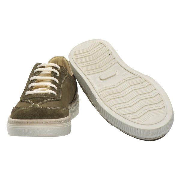 Кеди профілактичні для хлопчика, хакі/білий (арт. LEO-3378 KH), Theo Leo (Туреччина)