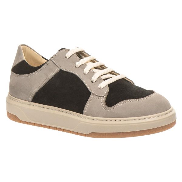 Кеды профилактические для мальчиков, черный/серый (арт.LEO-3311 BL-GR), Theo Leo (Турция)