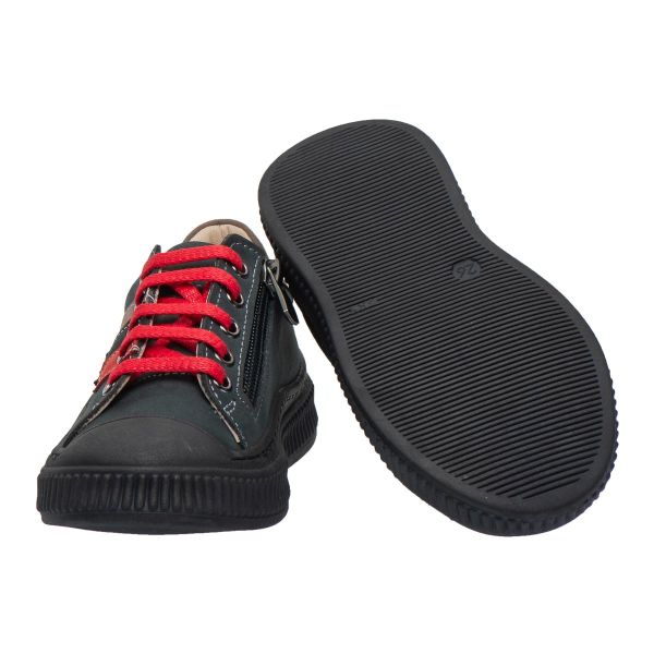 Кеди профілактичні, графітовий/кольоровий декор (арт. LEO-3425), Theo Leo (Туреччина)