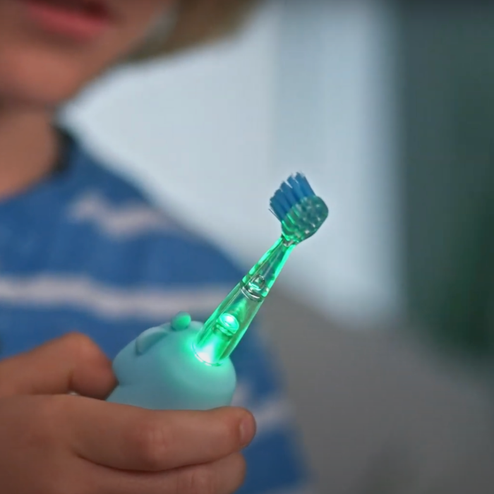 Дитяча зубна щітка MEDICA+ KidsBrush 2.0 Yellow + Насадки (6 шт)