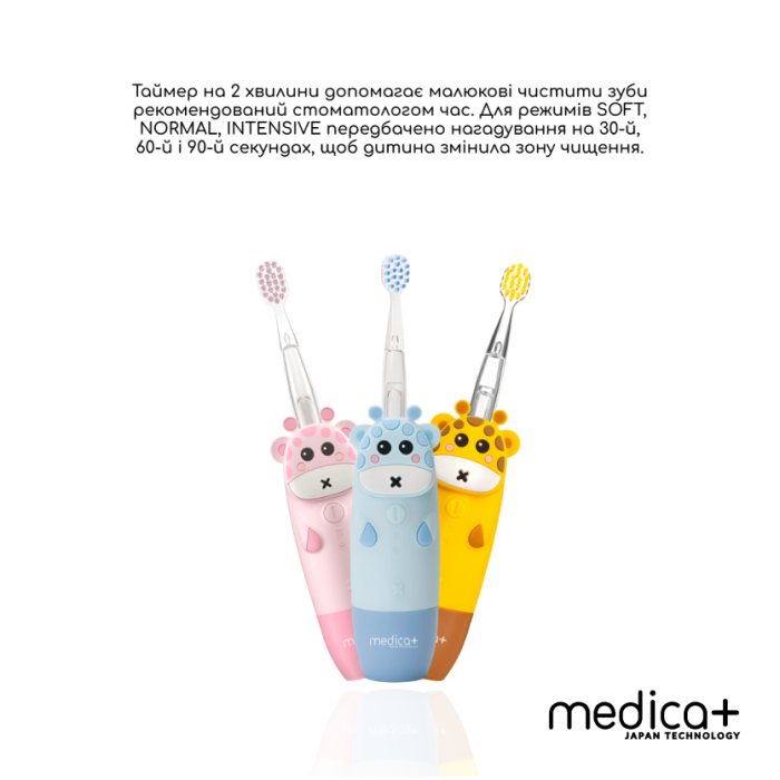 Дитяча зубна щітка Medica+ KidsBrush 2.0 Blue