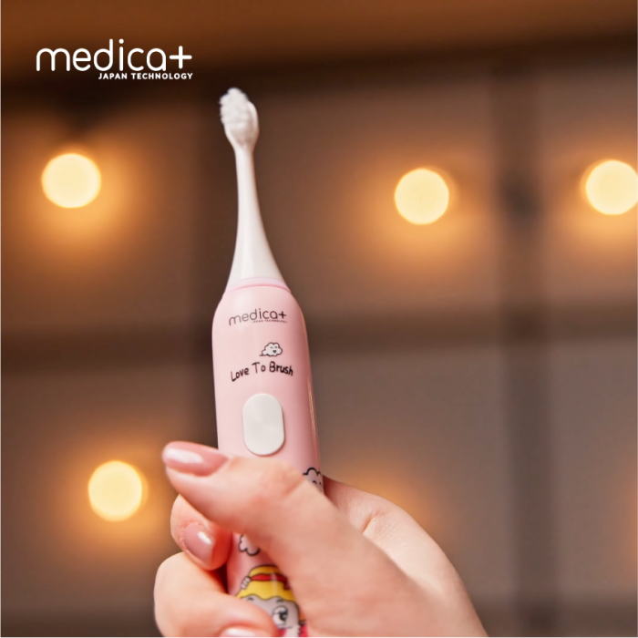 Звукова зубна щітка Medica+ KidsBrush 7.0 Pink