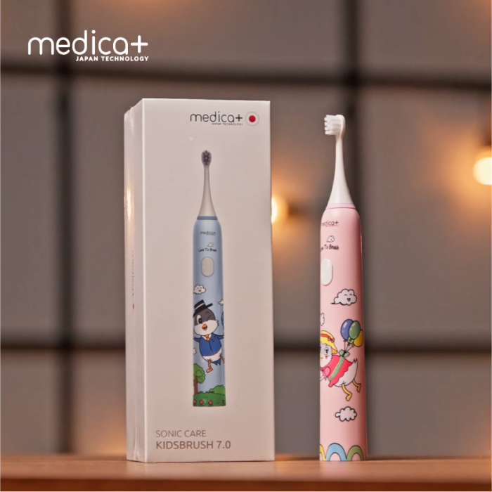 Звукова зубна щітка Medica+ KidsBrush 7.0 Blue