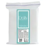 Комірець-серветка для перукарів зі спанлейсу ТМ "Doily" 7х40 см (100 шт/пач), Білий