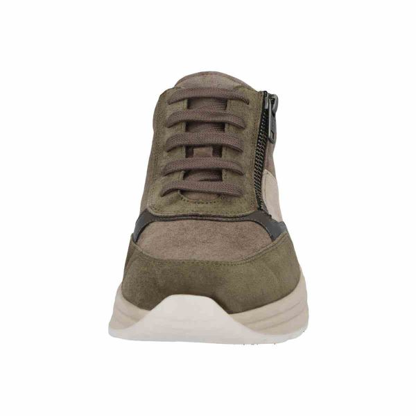 Демисезонные кроссовки женские Holly, хаки/бежевый (арт. 7 46023 40572), Solidus (Германия)