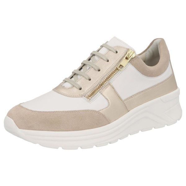 Кросівки демісезонні жіночі Holly, св.бежевий/білий (арт. 7 46022 30599), Solidus (Німеччина) Кросівки демісезонні жіночі Holly, св.бежевий/білий (арт. 7 46022 30599), Solidus (Німеччина)