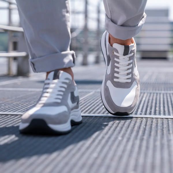 Кросівки чоловічі ортопедичні кросівки High Flyer, світло-сірий (арт. 1-25 1930 6706), Ganter