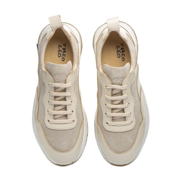 Кросівки профілактичні, бежеві (арт. LEO-3433 BEIG), Theo Leo (Туреччина)