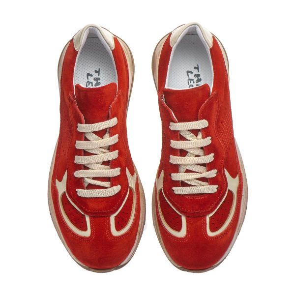 Кросівки профілактичні, червоні (арт. LEO-3431 RED), Theo Leo (Туреччина)