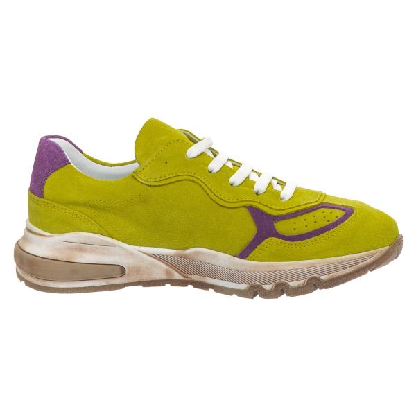 Кросівки профілактичні, лайм (арт. LEO-3431 YEL), Theo Leo (Туреччина)